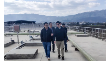 博世科自主研发环保设备再受关注，云南省生态环境厅副厅长王天喜巡视中水回用工程